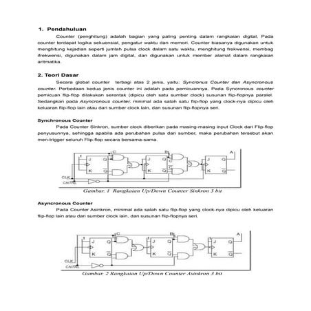 Laporan 2 (ripple counter)