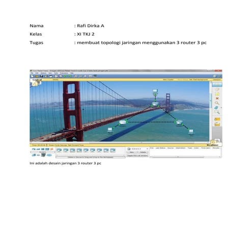 Laporan 3 router 3 pc