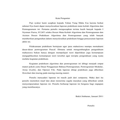 Laporan Praktikum Algoritma Pemrograman