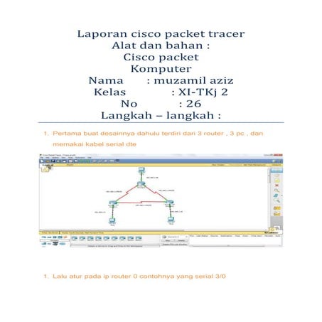 contoh cisco packet tracer azizsetres98