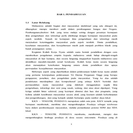 Laporan final revisi