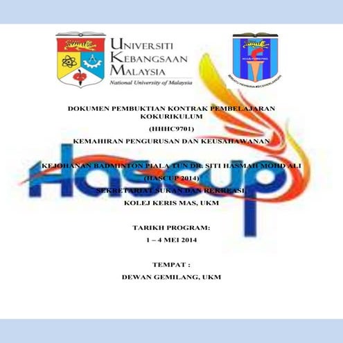 Laporan hp keusahawanan pengurusan