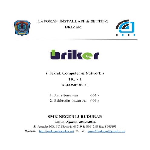 installasi briker ( VOIP )