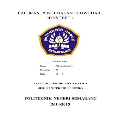 Laporan jobsheet 1
