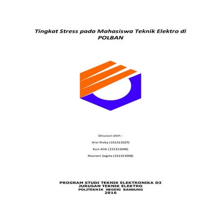 Laporan karya ilmiah stress pada mahasiswa
