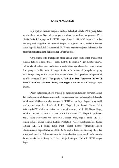 Contoh Laporan Tugas Akhir (TA)