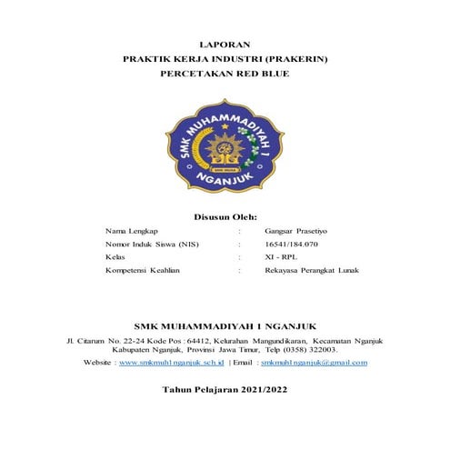 laporan praktek kerja industri.docx