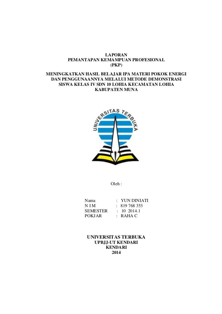 Laporan Pkp Yun Diniati