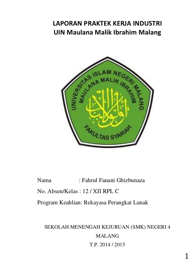 Makalah Uin Malang Contoh Makalah