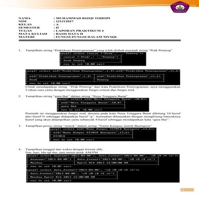 Laporan praktikum4
