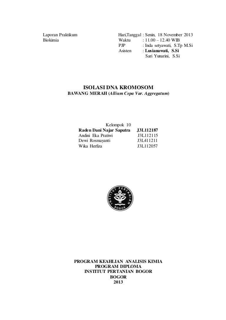 Laporan Praktikum Biokimia Tm 8