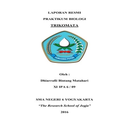 Laporan Praktikum Biologi Trikomata