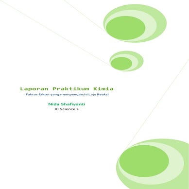 Faktor-faktor yang Mempengaruhi Laju Reaksi