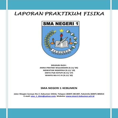 Laporan praktikum konduksi