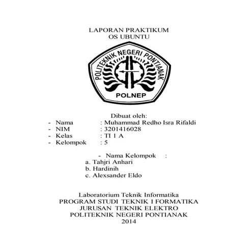 Laporan praktikum modul 3