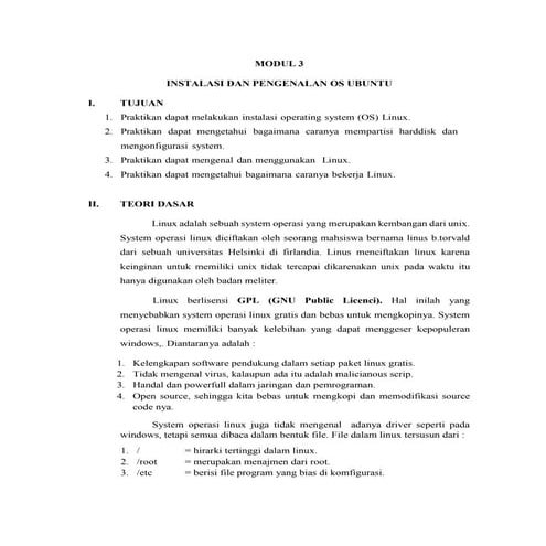 Laporan praktikum modul 3 (4rangkap) 