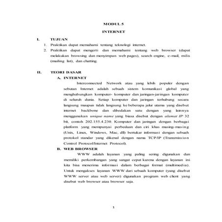 Laporan praktikum modul 5 (6rankap) 