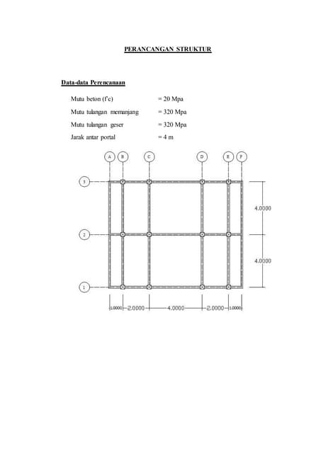 contoh soal menghitung momen ultimate pada balok | PPT