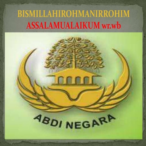 Laporan presentasi keuangan