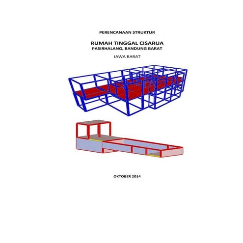 Laporan Struktur Rumah Tinggal