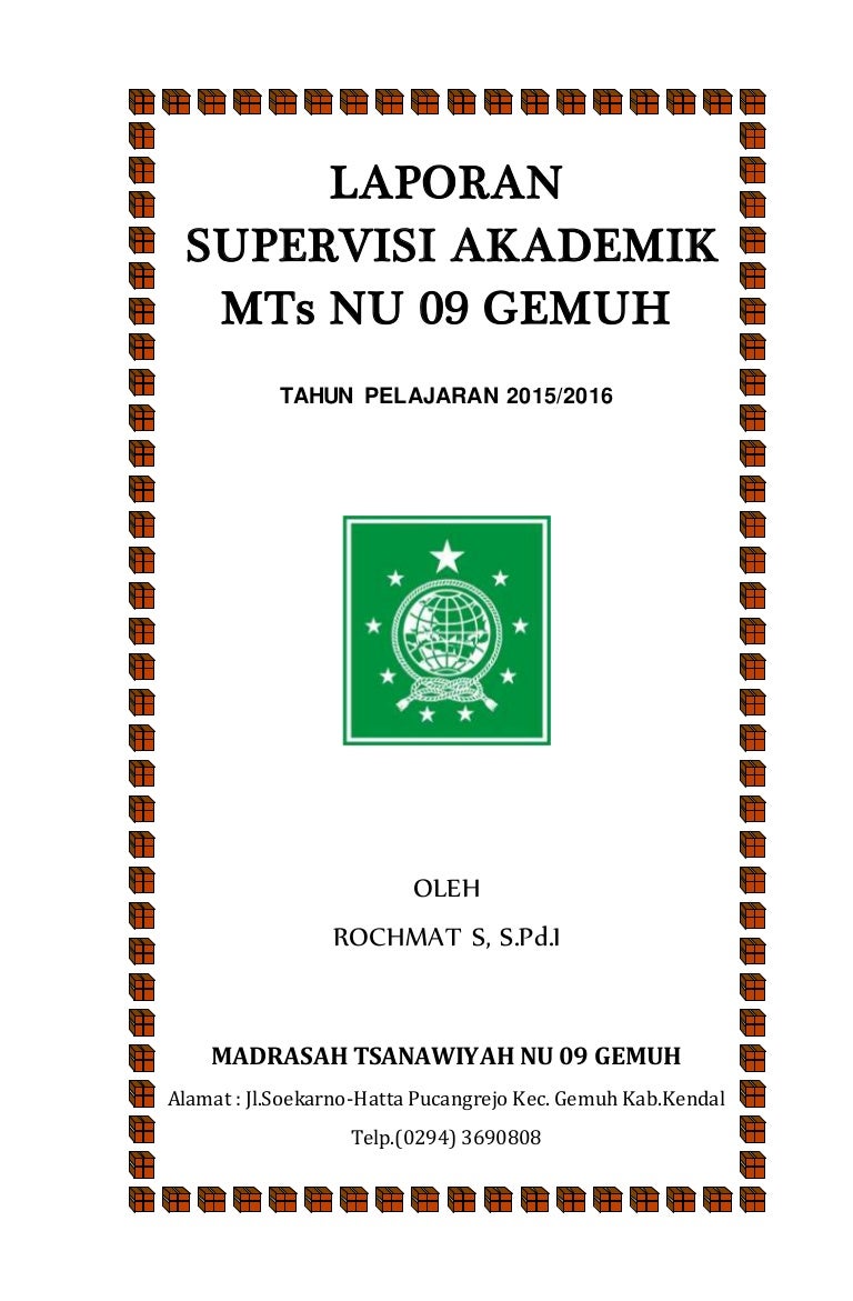 Laporan Supervisi Akademik