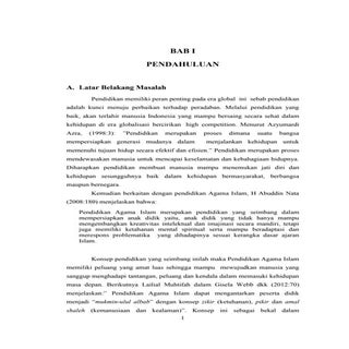 Laporan tesis bab 1 s.d. 5 & daftar...