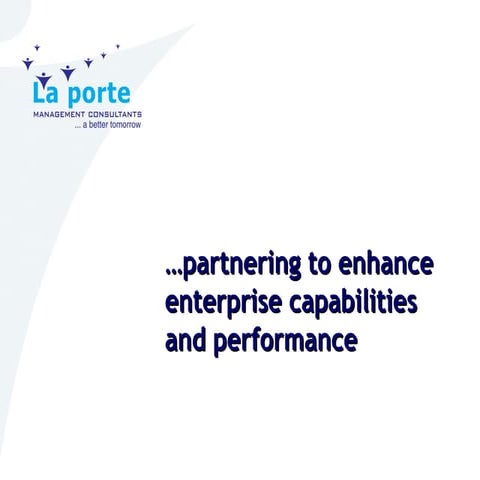 La Porte Profile Apr 09