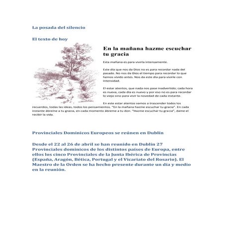 La posada del silencio nº 115, curso v