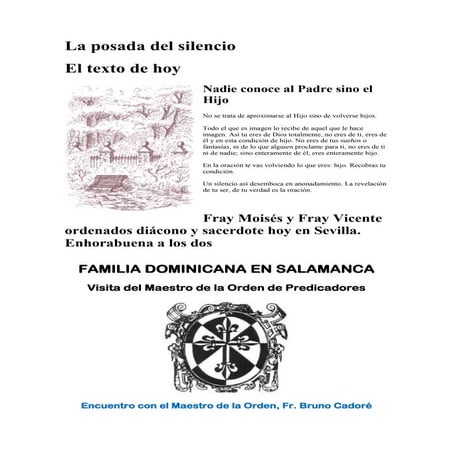 La posada del silencio nº 136, curso v