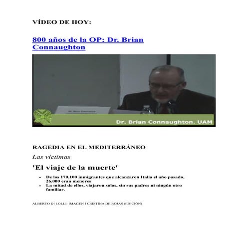 La posada del silencio nº 96, curso vi