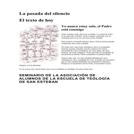 La posada del silencio nº 98, curso v