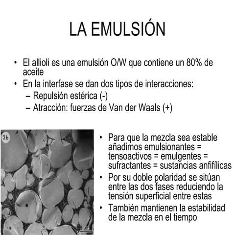 Emulsiones | PPTX