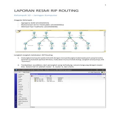 Lapres RIP Routing
