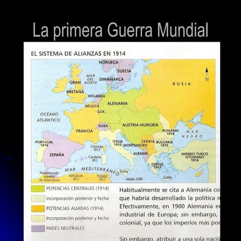 La Primera Guerra Mundial