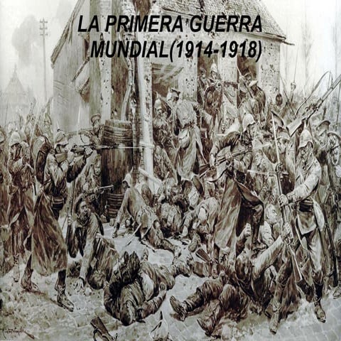 La primera guerra mundial