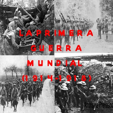 La primera guerra mundial. Alfonsina