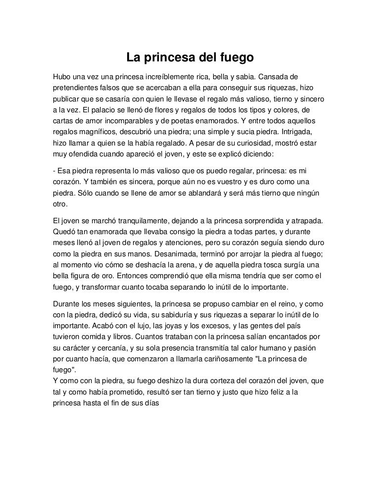 La princesa del fuego La princesa del fuego