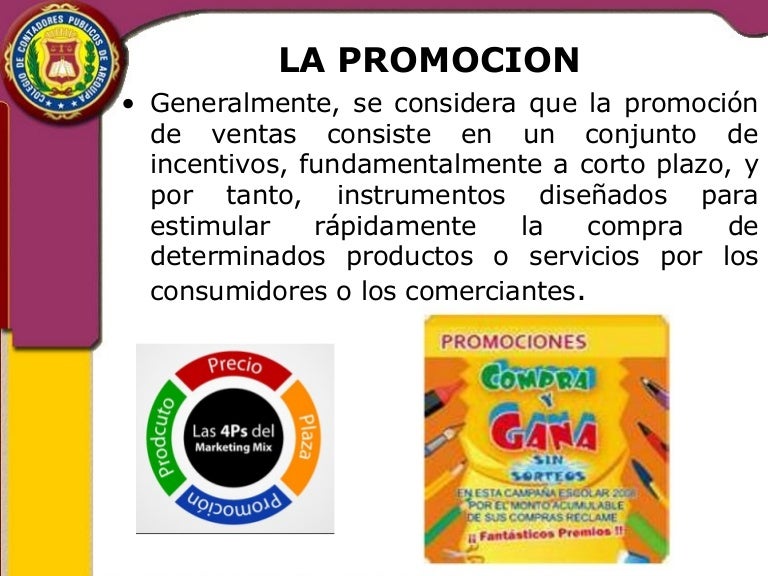 La promocion de ventas La promocion de ventas
