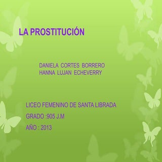La prostitución