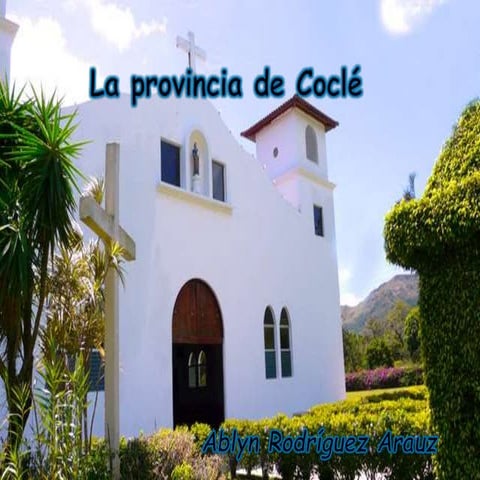 La provincia de coclé