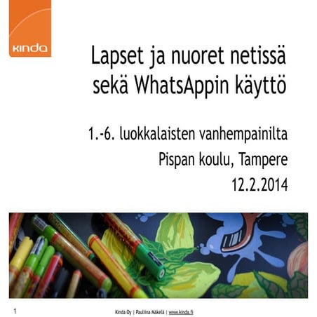 Lapset ja nuoret netissä