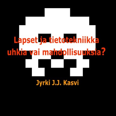 Lapset ja tietotekniikka