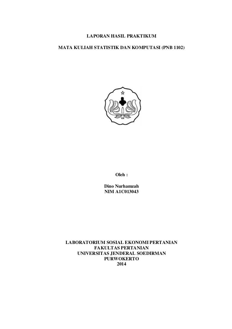 Contoh Laporan Statistika Dan Komputasi