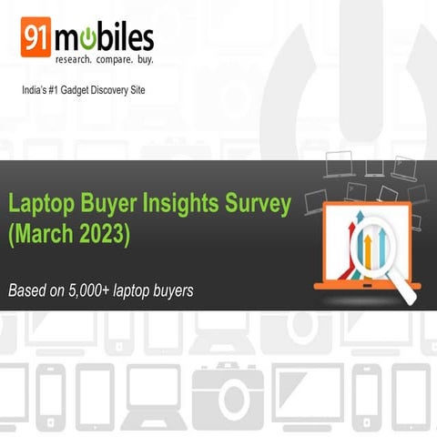 Laptop Buyer Insights Survey 2023