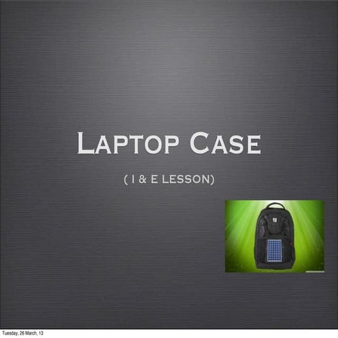 Laptop case