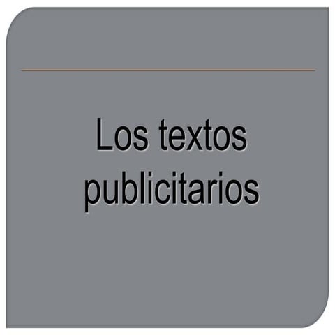 La publicidad y sus elementos