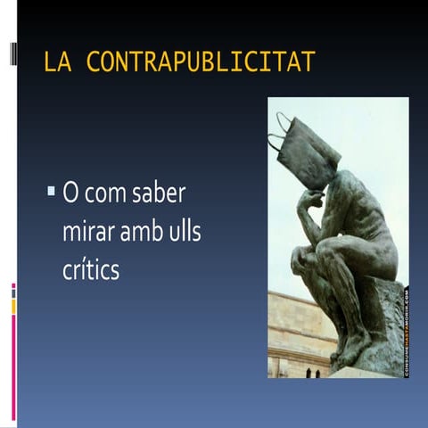 La publicitat: contrapublicitat. pp