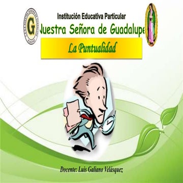 La puntualidad segundo