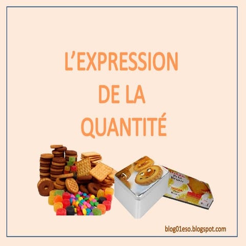 Comprendre l'expression de la quantité en français : articles partitifs ...