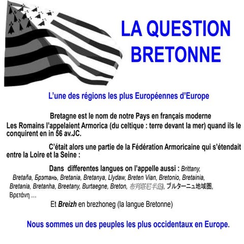 La question  bretonne y laine   